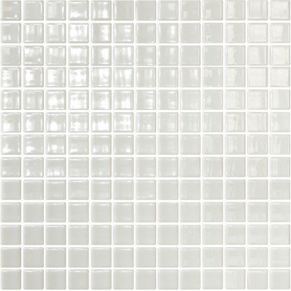 Échantillon gratuit Mosaique piscine série Blanco antidérapant 2,5x2,5
